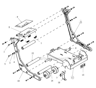 Part Location Diagram of 158289 MK Diamond Nut, Hex Nylock